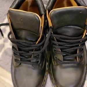 Women's Dr Marten Black Leather Boots